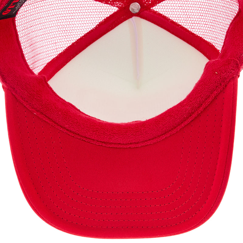 Rodeo Hippie Good Ol Cowgirls Club Red/White Cap