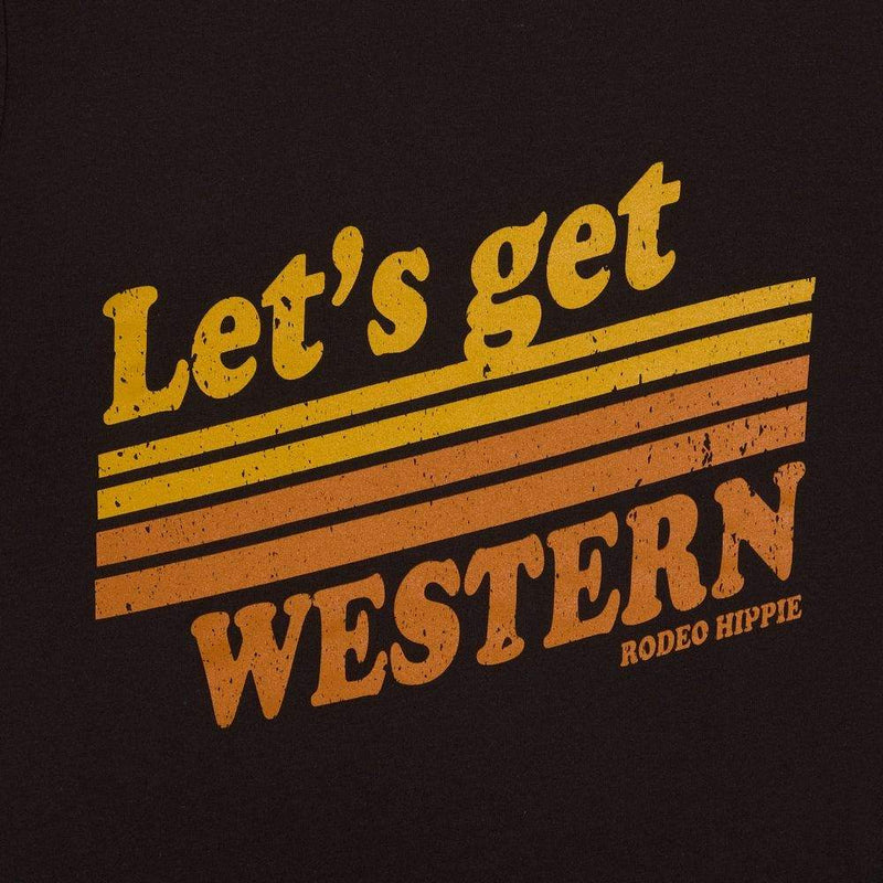 Rodeo Hippie Women's Lets Get Western Tee