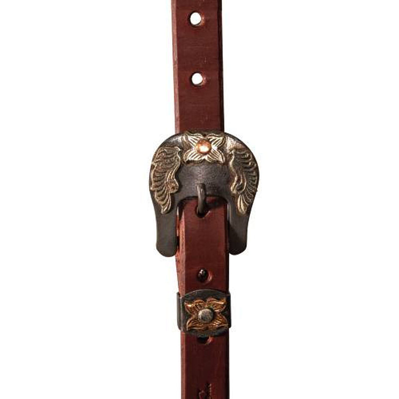 Professionals Choice Ranch Hand Floral Buckle Headstall