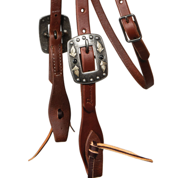 Professionals Choice Feather Buckle 5/8in Ranch Browband Headstall