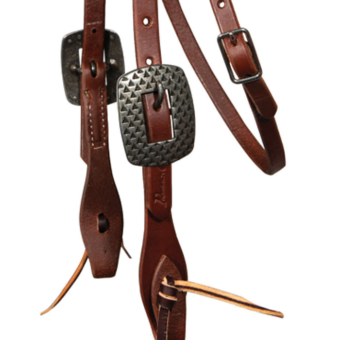 Professionals Choice Rasp Buckle 5/8in Ranch Browband Headstall