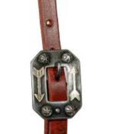 Professionals Choice Arrow Buckle 5/8in Single Ear Headstall