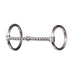 Professionals Choice Lariat Nose Training Horse Bridle with Twisted Wire Snaffle Bit