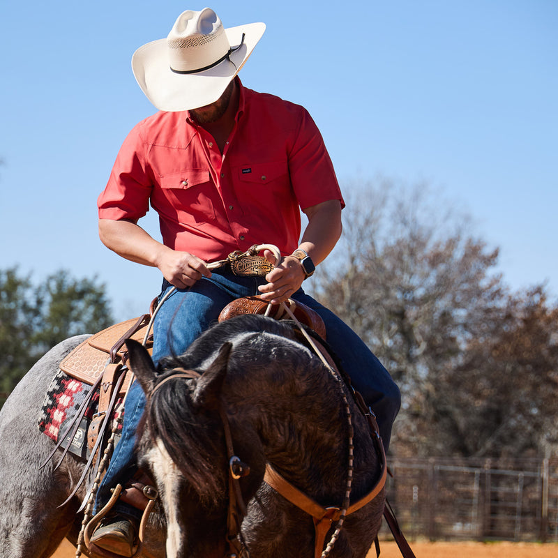 Resistol 20X Cut Bank Straw Cowboy Hat