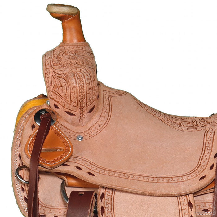NRS Kids Rough Out with Buckstitch Ranch Saddle