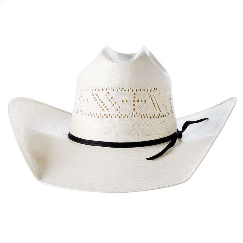 Rodeo King Ivory Cross Open Crown 4 1/2