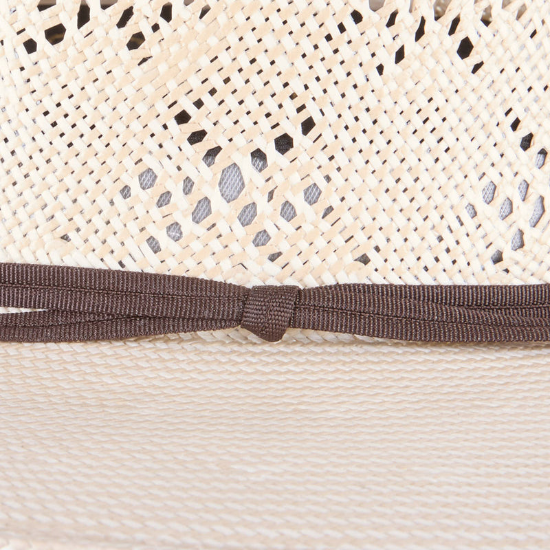 Rodeo King Starburst 4 1/4in Brim Open Crown Straw Hat