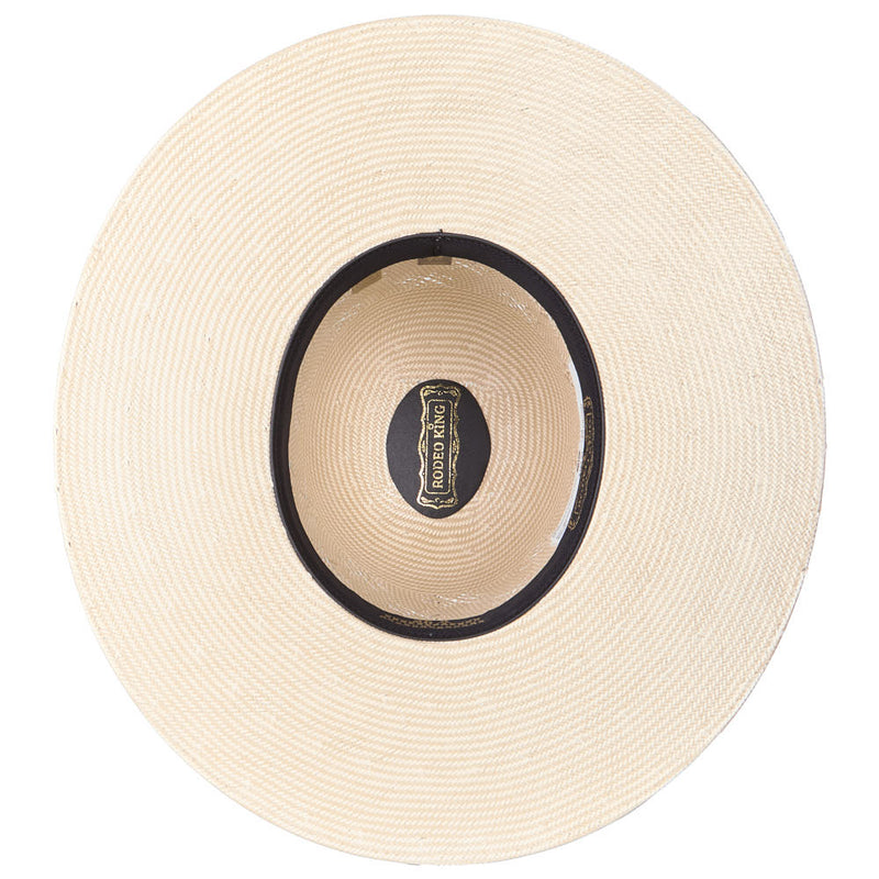 Rodeo King Starburst 4 1/4in Brim Open Crown Straw Hat