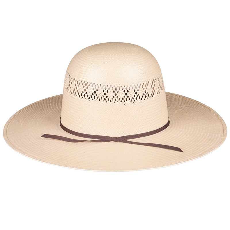 Rodeo King Drifter Taupe 4 1/4in Brim Open Crown Straw Hat