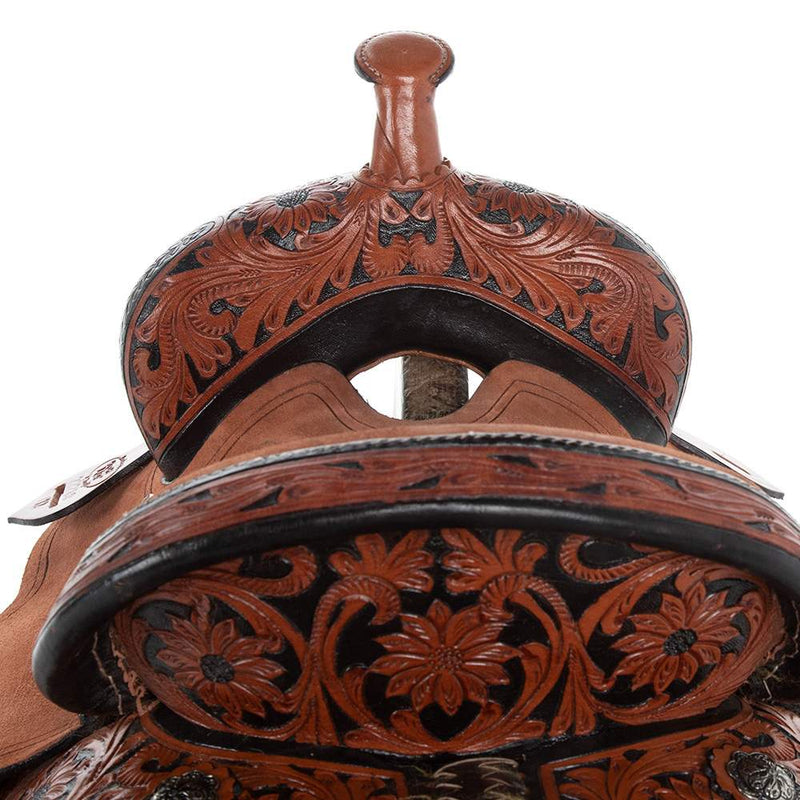 Tough 1 12in. Dublin Youth Barrel Saddle