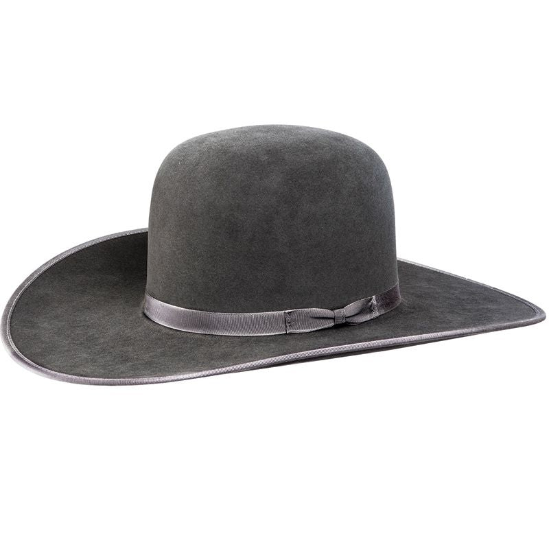 Rodeo King 7X Slate/Slate BE 4 /2in Brim Open Crown Felt Cowboy