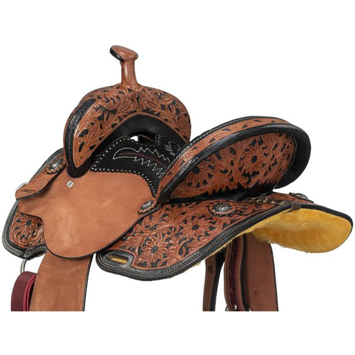 Tough 1 Royal King 12in Hawley Barrel Saddle