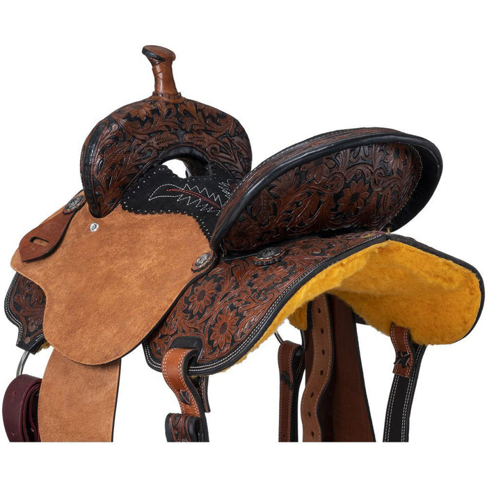 Tough 1 Royal King 14in Hawley Barrel Saddle