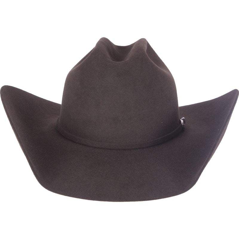 Rodeo King 10X Black Open Crown Felt Cowboy Hat — NRS
