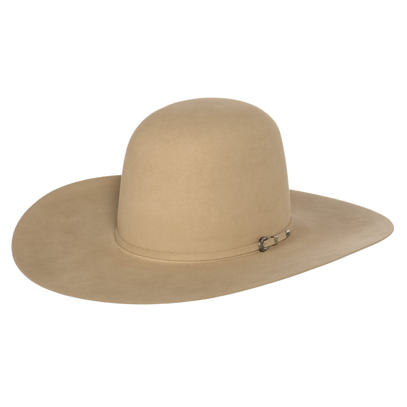 Rodeo King 10X Buckskin 4 1/2in. Brim Self Band Felt Cowboy Hat