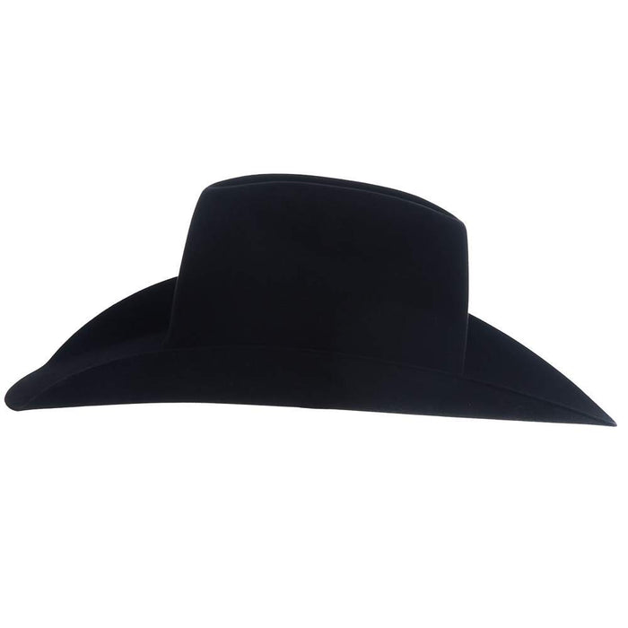 Rodeo King 30X Black 4 1/2in. Brim Open Crown Felt Cowboy Hat