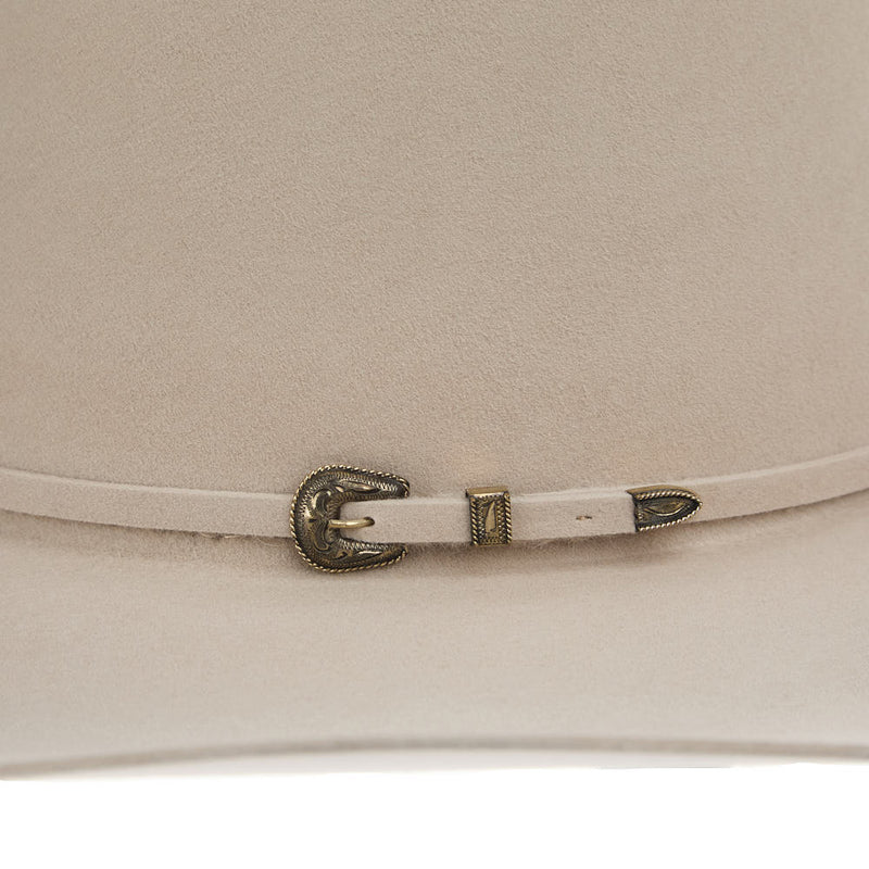 Rodeo King 30X Silverbelly 4 1/2 Brim Open Crown Felt Hat