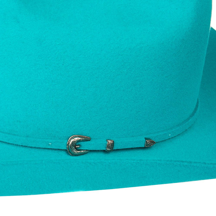 Rodeo King 7X Turquoise 4 1/4in. Brim