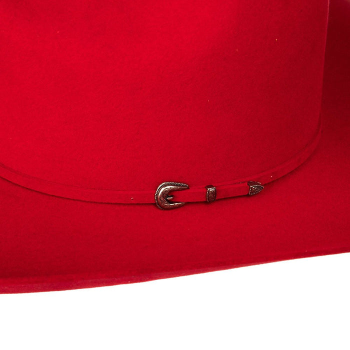 Rodeo King 7X Red 4 1/4in. Brim