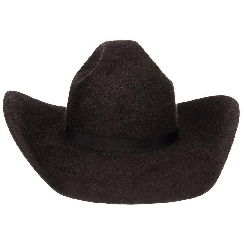 Rodeo King 10X Charcoal Grizzly Hat 4 1/2in. Brim