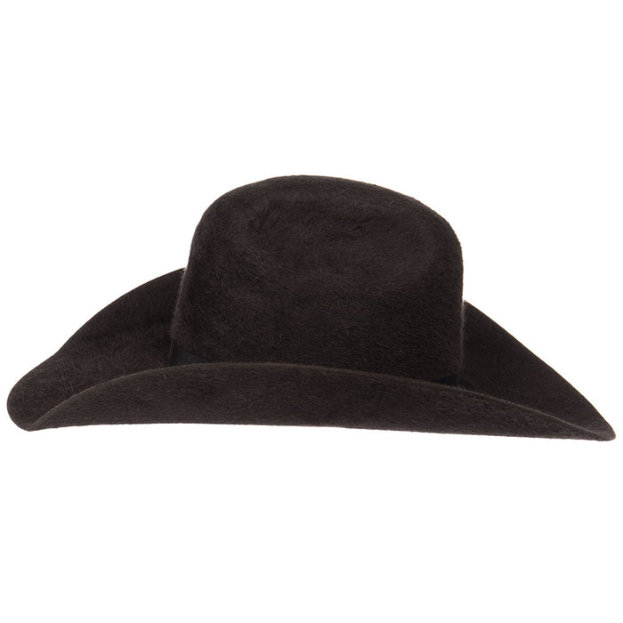 Rodeo King 10X Charcoal Grizzly Hat 4 1/2in. Brim