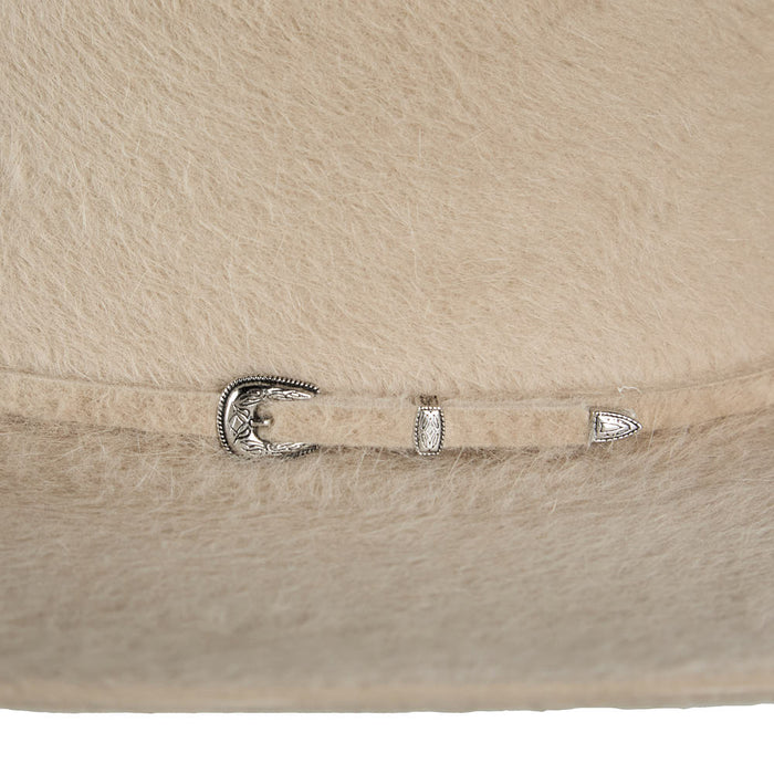 Rodeo King 10X Silverbelly Grizzly Hat 4 1/2in. Brim