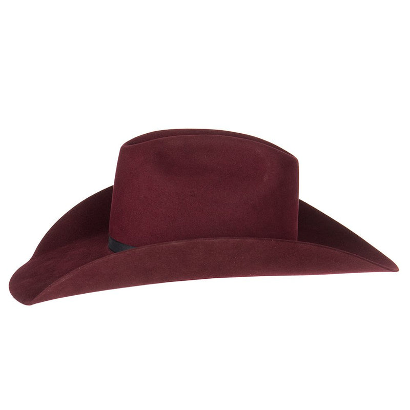 Rodeo King 7X Merlot 4 1/2in. Brim