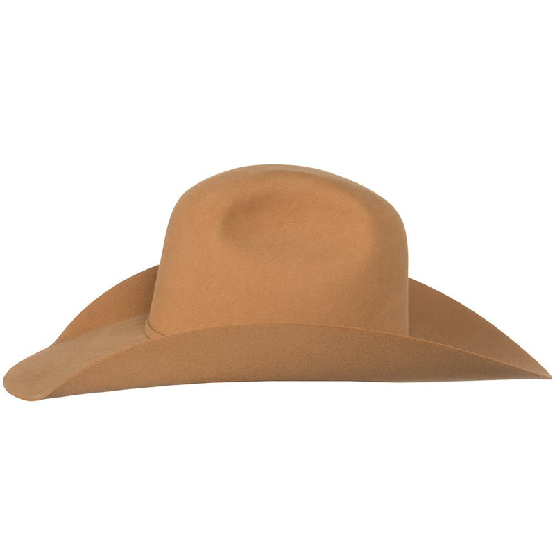 Rodeo King 7X Camel Self Band 4 1/2` Brim