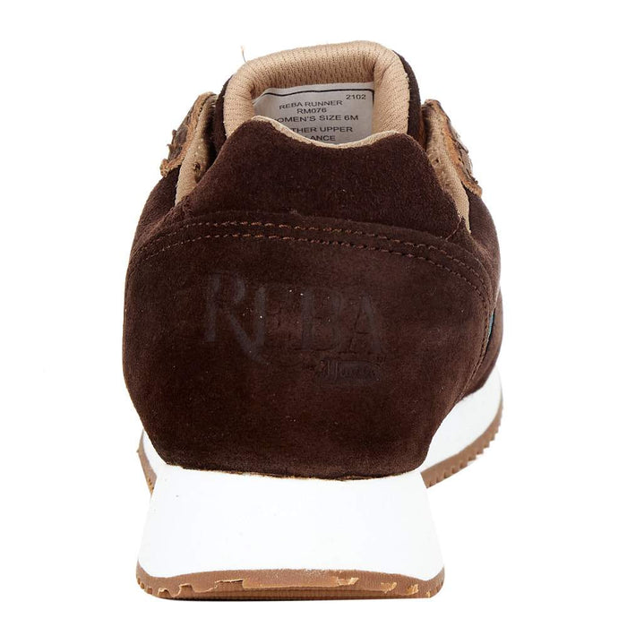 Reba By Justin Women's Runner Chocolate Suede Lace Up