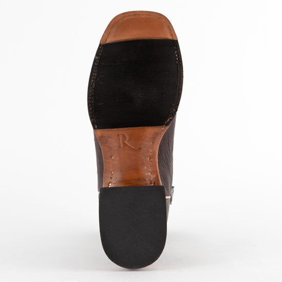 Black Canyon Trading Co Rod's Tobac Turnaround Smooth Ostrich Boots