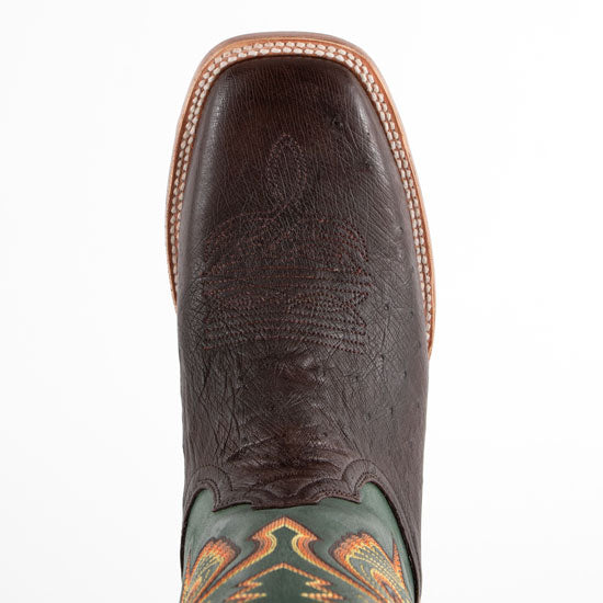 Black Canyon Trading Co Rod's Tobac Turnaround Smooth Ostrich Boots