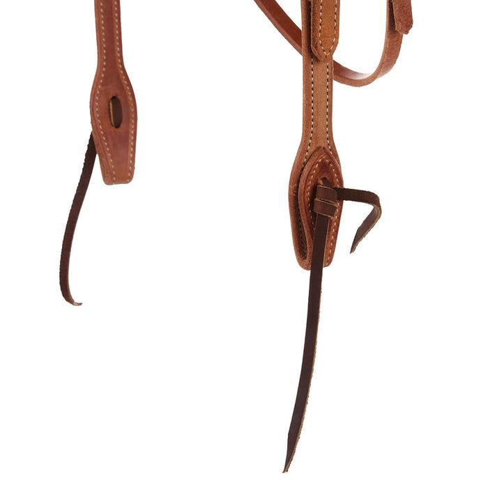 Cowperson Tack Roughout Double Buckle Browband Headstall