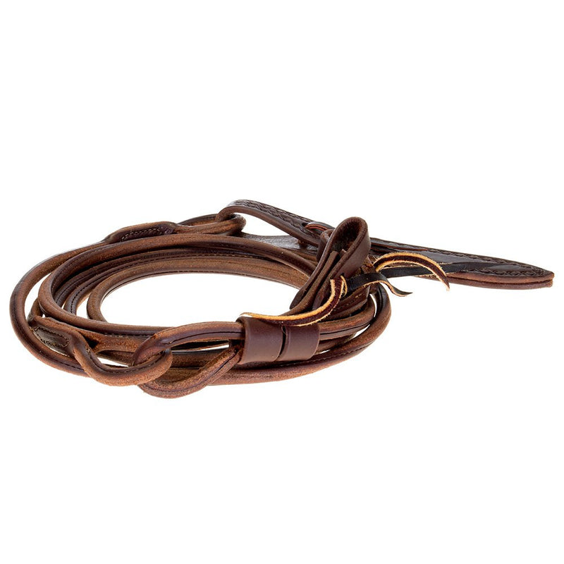 NRS 54in Oiled Harness Leather Romel Reins