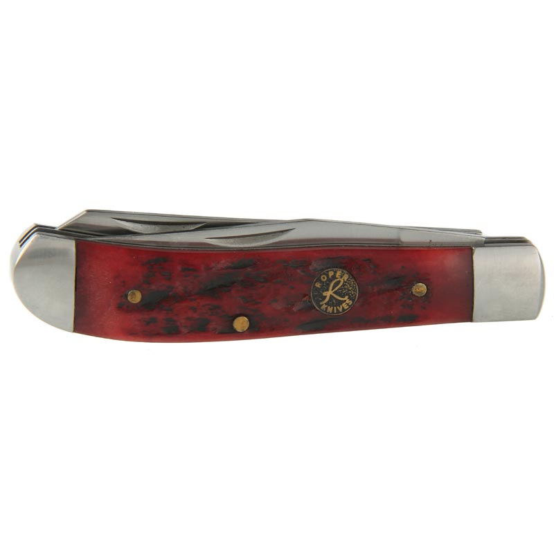 Roper Knives Red Bone Trapper Knife
