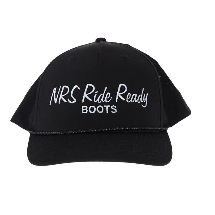 NRS Ride Ready Black Cursive Rope Cap