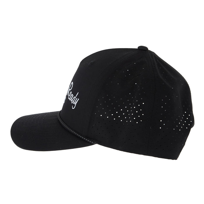NRS Ride Ready Black Cursive Rope Cap