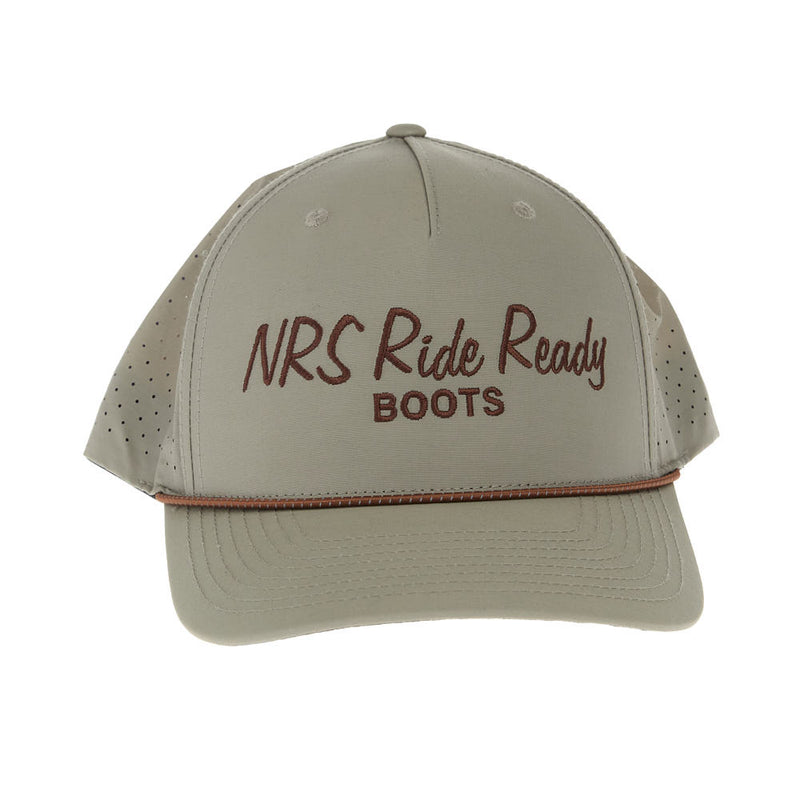 NRS Ride Ready Grey Cursive Rope Hat