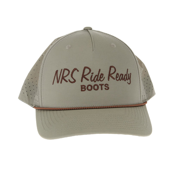 NRS Ride Ready Grey Cursive Rope Hat