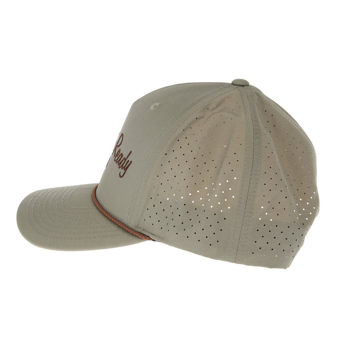 NRS Ride Ready Grey Cursive Rope Hat