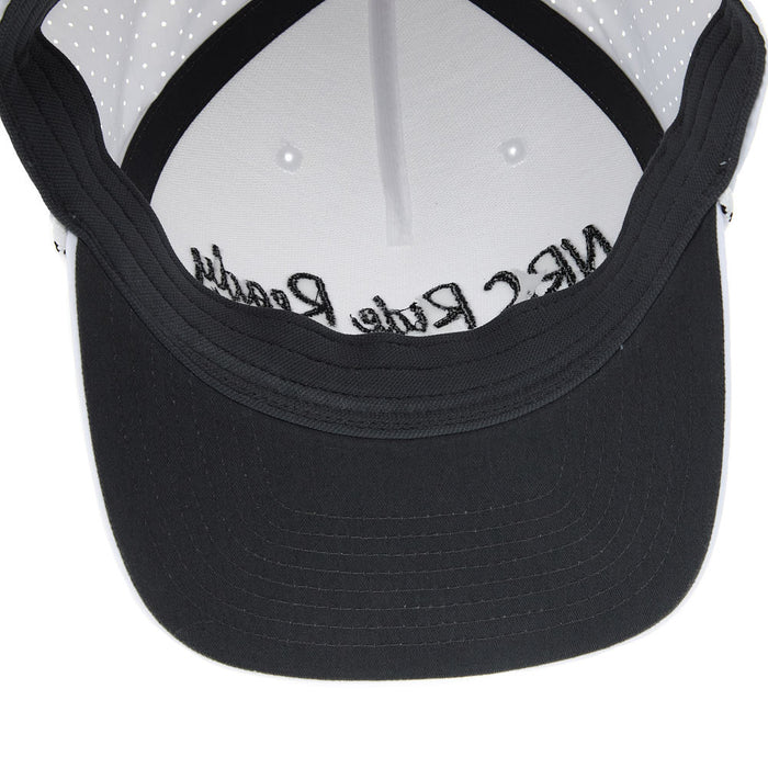 NRS Ride Ready White Cursive Rope Cap