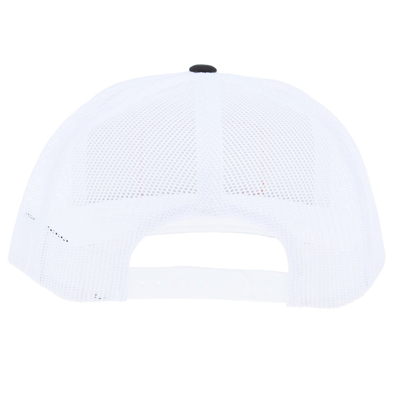 Whiskey Bent Hat Co Mens Rowdy Rooster Black/White Cap