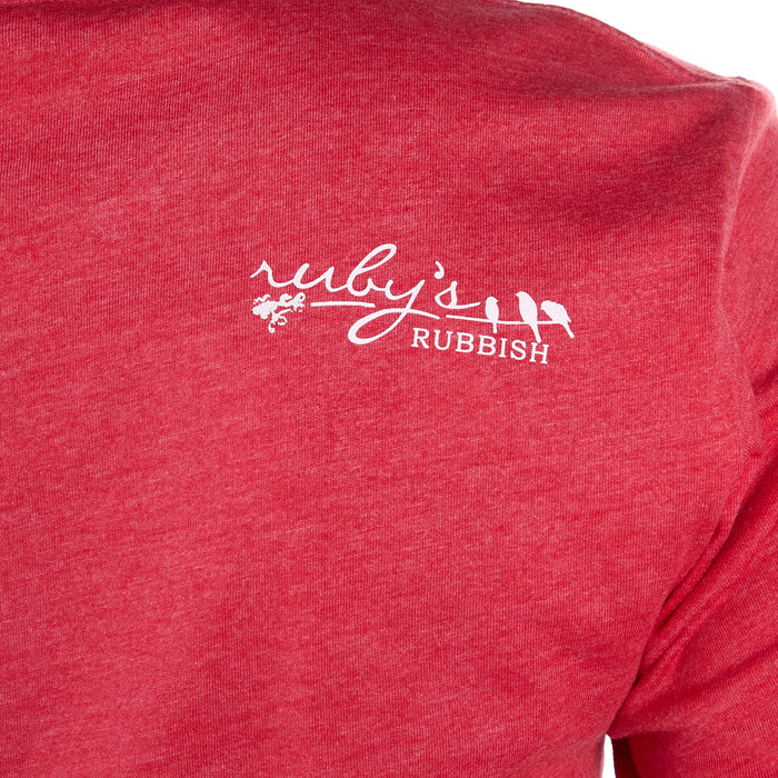 Ruby's Rubbish Love Texas Red Tee Shirt