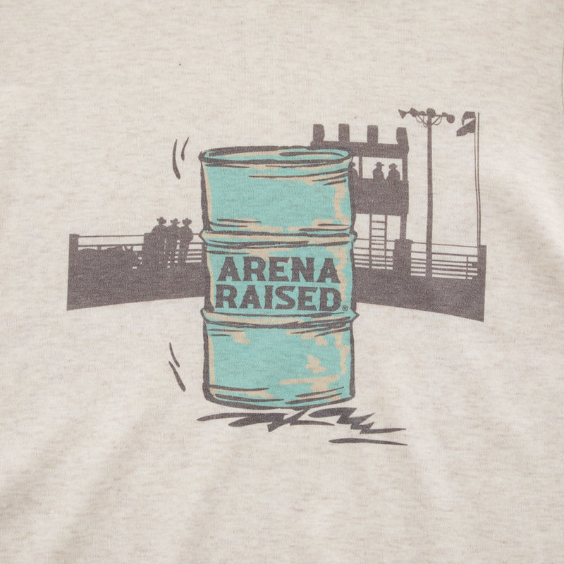 Ranch Raised Boy's Oatmeal Arena Raised Short Sleeve Tee Shirt