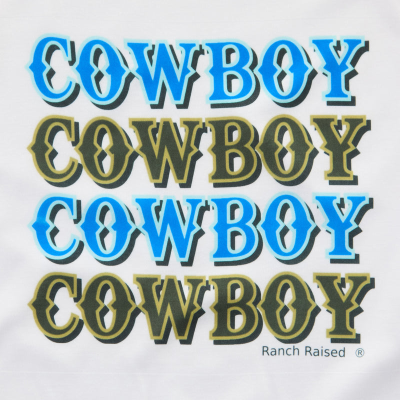 Ranch Raised Boys Long Live Cowboys Long Sleeve Tee