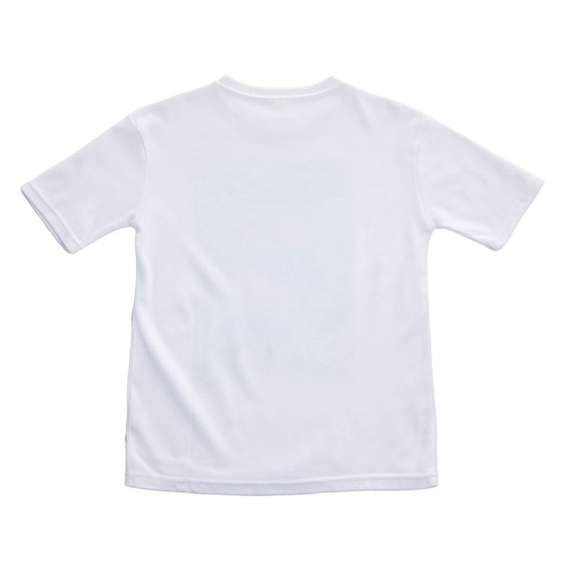 Ranch Raised Boy's White Generation Cowboy Short Sleeve Tee Shirt