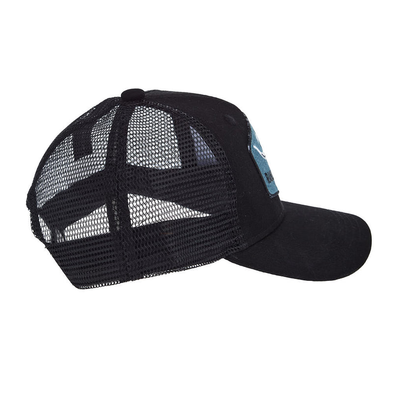 Ranch Raised Boy's Black Cap
