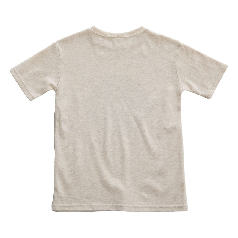 Ranch Raised Boy's Oatmeal Keep It Cowboy Short Sleeve Tee Shirt