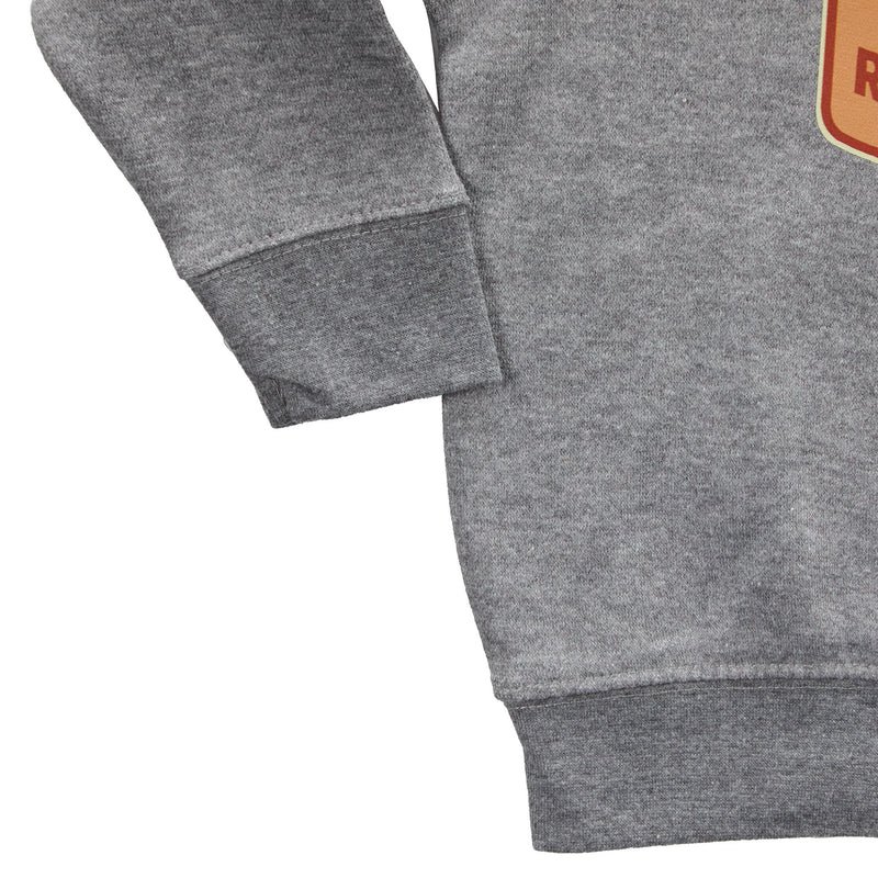 Ranch Raised Boys Grey Longhorn Sweatshirt