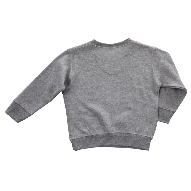 Ranch Raised Boys Grey Longhorn Sweatshirt