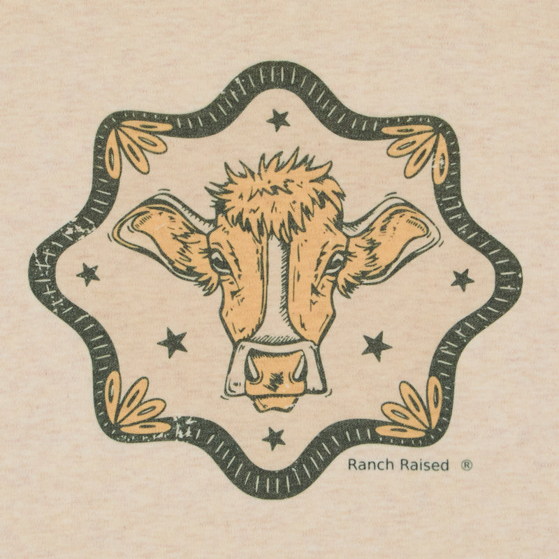 Ranch Raised Boy's Cream Starbound Tee